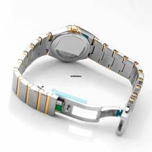 Thumbnail von Omega Constellation Quartz 131.25.28.60.52.001 - Constellation Manhattan Quartz 28 mm Quartz Silver Dial Sedna Gold </h1>