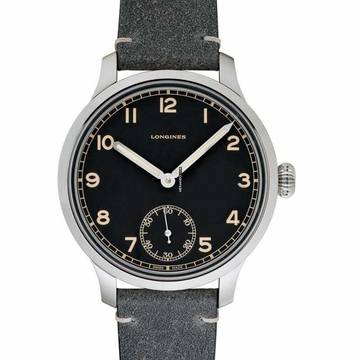  Longines Heritage L28264532 - Heritage Military Manual-winding Black Dial Men's Watch </h1> 