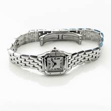 Thumbnail von Cartier Panthère WSPN0019 - Panthere de Cartier Quartz Silver Dial Steel Case Ladies Watch </h1>