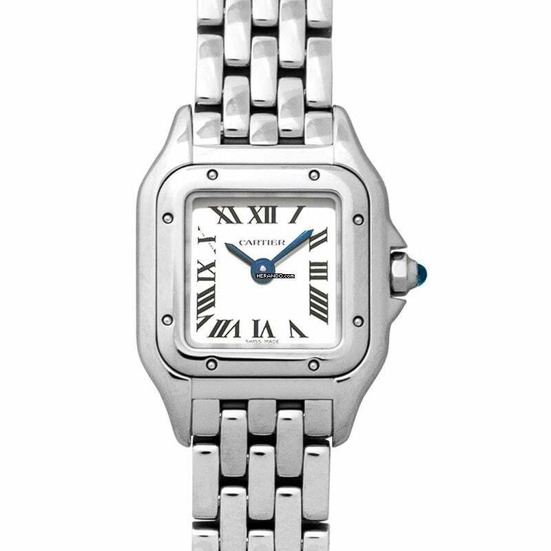  Cartier Panthère WSPN0019 - Panthere de Cartier Quartz Silver Dial Steel Case Ladies Watch </h1> 