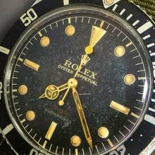 Thumbnail von Rolex Submariner (No Date) 6536-1 Red Depth 1955 mit Papiere </h1>