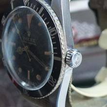 Thumbnail von Rolex Submariner (No Date) 6536-1 Red Depth 1955 mit Papiere </h1>