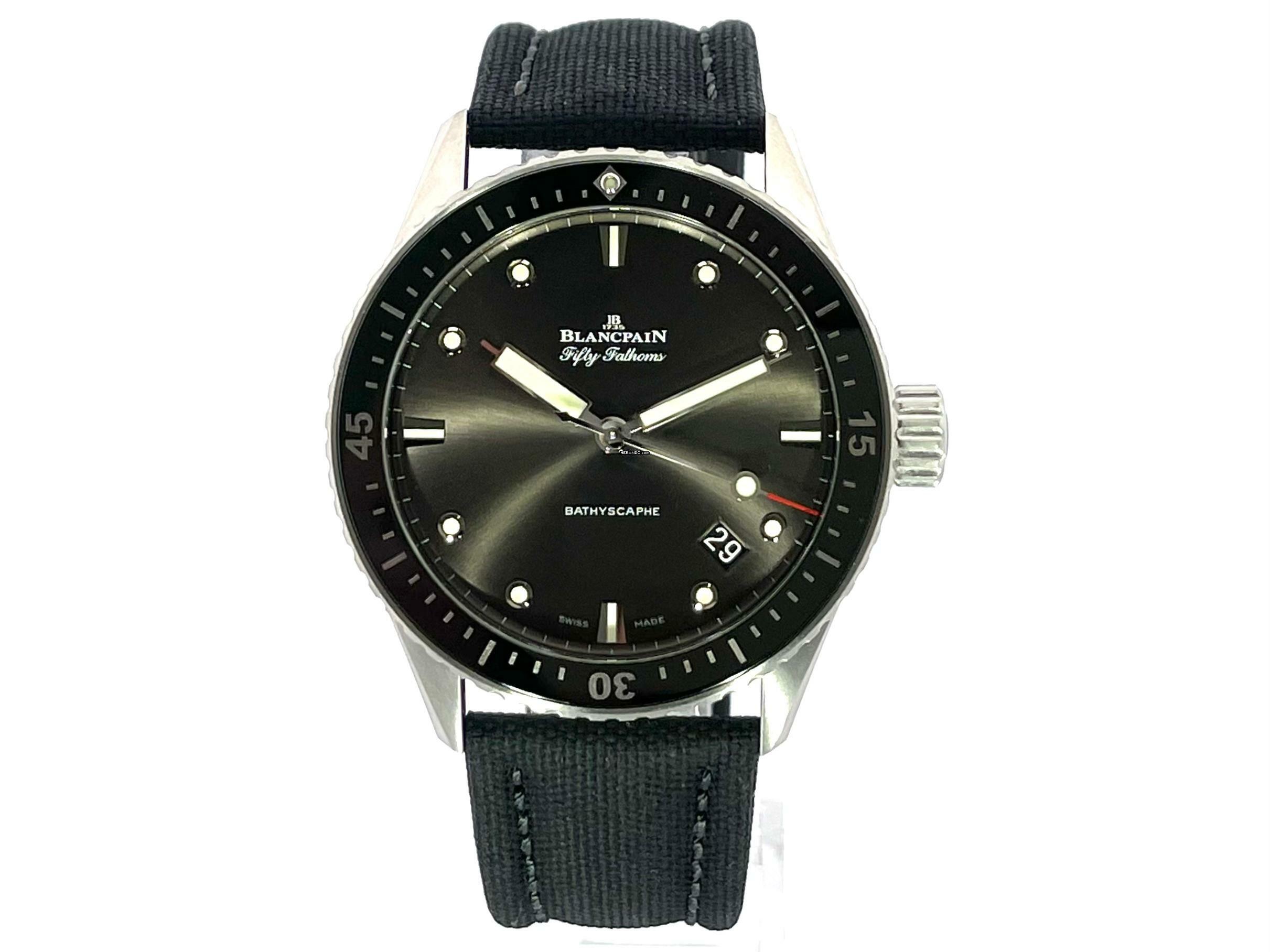 Blancpain Fifty Fathoms Bathyscaphe Ref. 5000-1110-B52A </h1> 