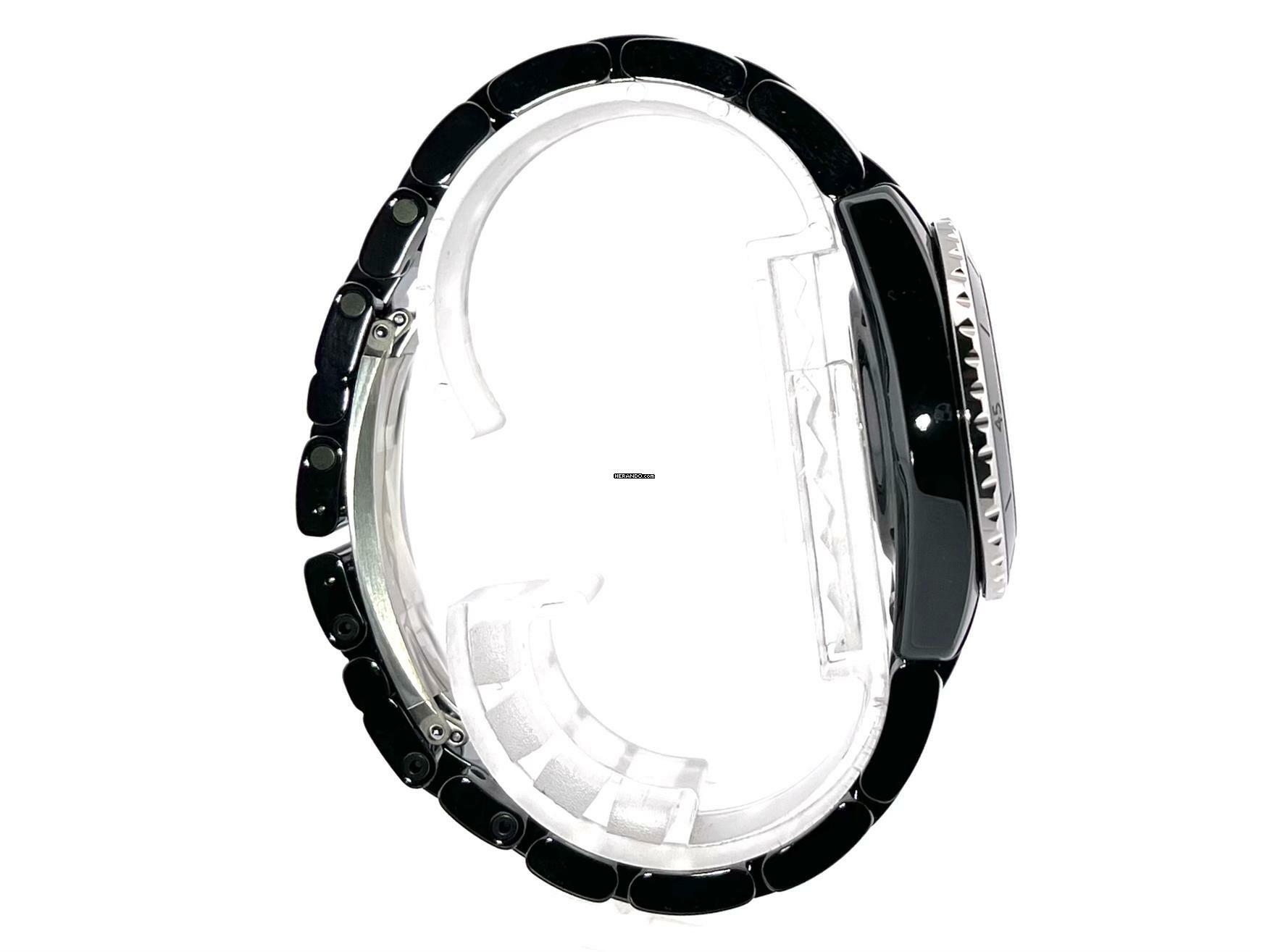 Thumbnail von Chanel J12 Phantom Schwarz 33 Quarz Ref. H6346 </h1>