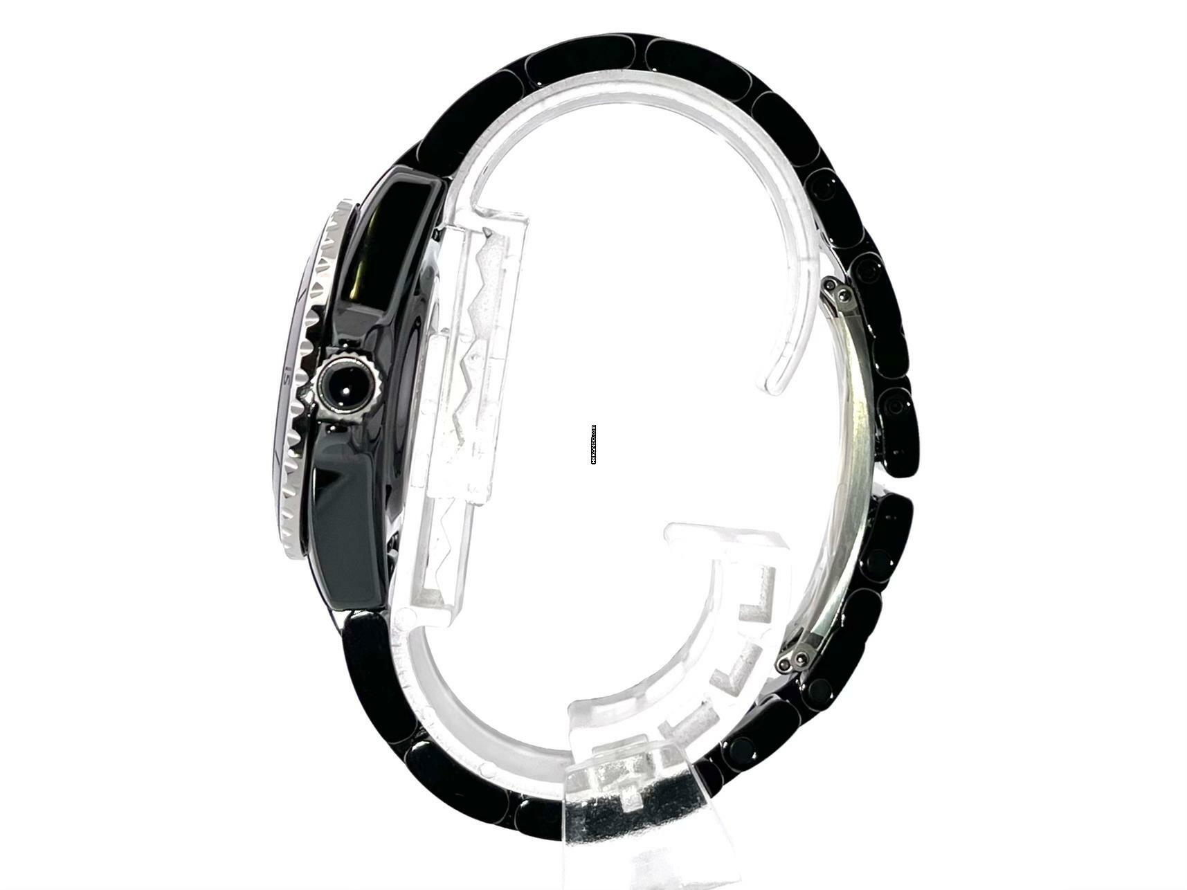 Thumbnail von Chanel J12 Phantom Schwarz 33 Quarz Ref. H6346 </h1>