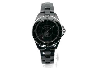 Thumbnail von Chanel J12 Phantom Schwarz 33 Quarz Ref. H6346 </h1>