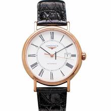 Thumbnail von Longines Présence L49221112 - Présence Automatic White Dial Men's Watch </h1>