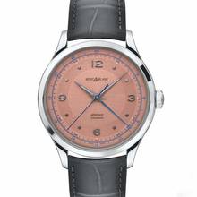 Thumbnail von Montblanc MB119950 - Heritage GMT Automatic Salmon-coloured Dial Men's Watch </h1>