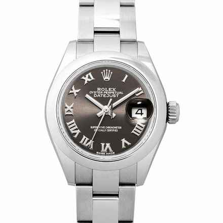  Rolex Lady-Datejust 279160-0012 - Lady-Datejust Automatic Grey Dial Oystersteel Ladies Watch </h1> 