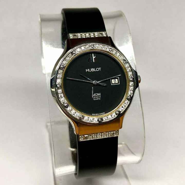  Hublot 140.10.1 Quartz Steel 31mm 0.66TCW DIAMOND Watch </h1> 