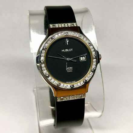  Hublot 140.10.1 Quartz Steel 31mm 0.66TCW DIAMOND Watch </h1> 