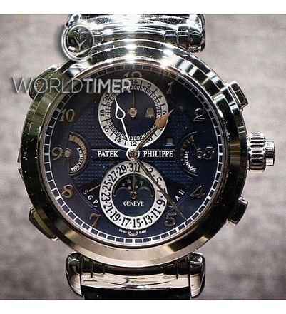 Patek Philippe [NEW MODEL] Grand Complications Grandmaster Chime Blue Dial 6300G-010