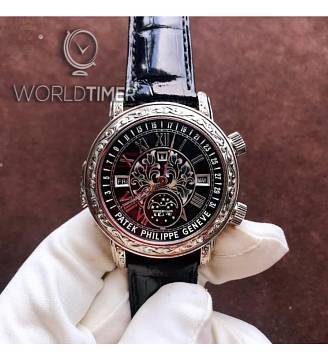 Patek Philippe [2019 NEW] Grand Complications Sky Moon Tourbillon 6002G-010 Black Dial