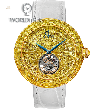 Jacob & Co. 捷克豹 [NEW] Brilliant Flying Tourbillon Yellow Diamonds BT543.50.YD.UA.B (Retail:HK$17,181,000)