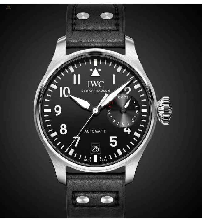 IWC [NEW] Big Pilot Black Dial Automatic IW500912 (Retail:HK$105,000) 
