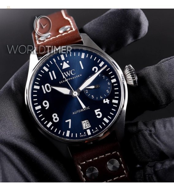 IWC [NEW] Big Pilot Le Petit Prince Automatic Blue Dial Mens IW501002