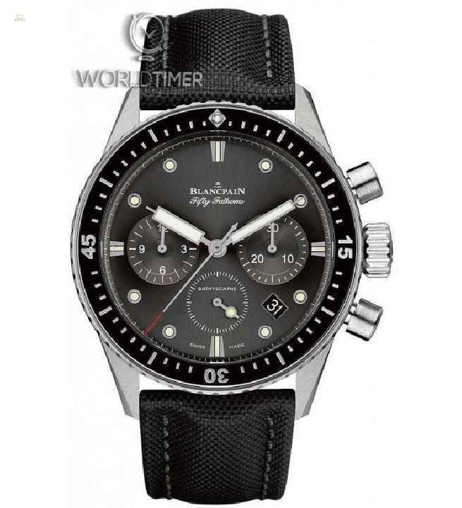 Blancpain [NEW] Fifty Fathoms Bathyscaphe Chronographe Flyback 5200-1110-B52A (Retail:EUR 13890)