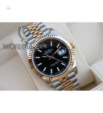 Rolex [NEW][香港行貨] Oyster Perpetual Datejust 41mm 126333 Black index Mens