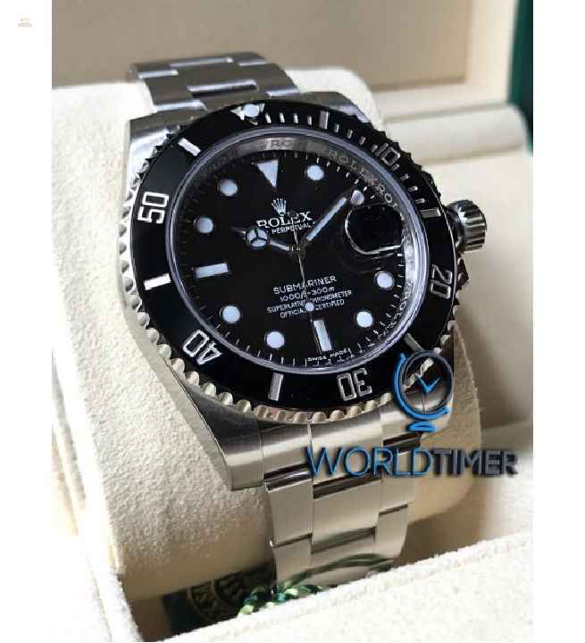 Rolex [NEW][香港行貨] Submariner Date Watch 904L steel 116610LN CERACHROM BEZEL