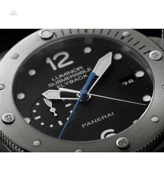 Panerai [NEW] PAM 614 Luminor Submersible Flyback Titanio (Retail:HK$116,500)