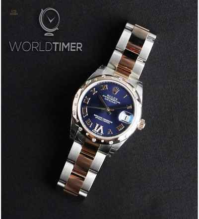 Rolex [NEW] Datejust 31mm Ladies 178341VI Purple Roman Oyster