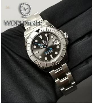 Rolex [NEW] SS/Plat SS 40mm Yacht-Master 126622 Rhodium Dial Watch