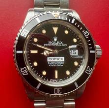 Thumbnail von Rolex Submariner Date 16800 Rolex Submariner COMEX B & P 30/11/84 aus 1. Besitz