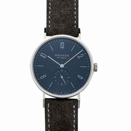  NOMOS Tangente 38 167 - Tangente 38 Midnight Blue Manual-winding Blue Dial 37.5mm Men's Watch </h1> 