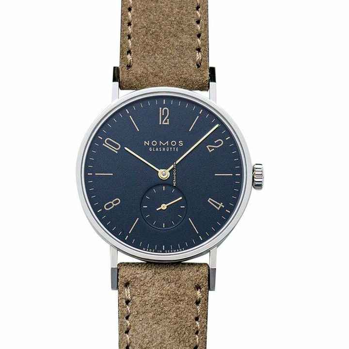  NOMOS Tangente 133 - Tangente Midnight Blue Manual-winding Blue Dial 35 mm Unisex Watch </h1> 