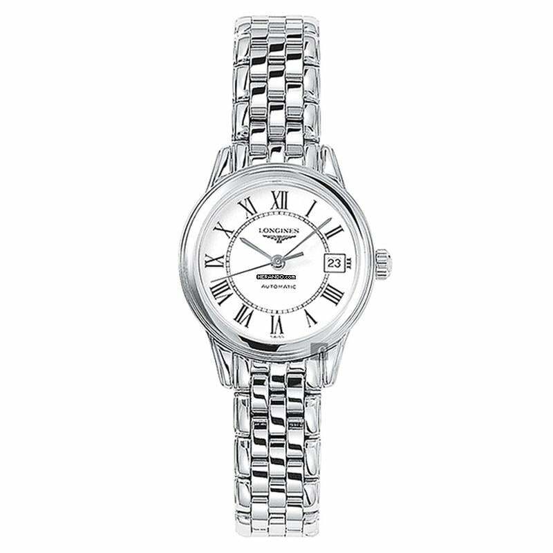  Longines Flagship L42744216 - Flagship Automatic White Dial Ladies Watch </h1> 