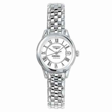  Longines Flagship L42744216 - Flagship Automatic White Dial Ladies Watch </h1> 