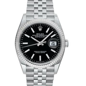 Rolex Datejust 36 126234-0015 - Datejust 36 Automatic Black Dial Stainless Steel Ladies Watch </h1> 