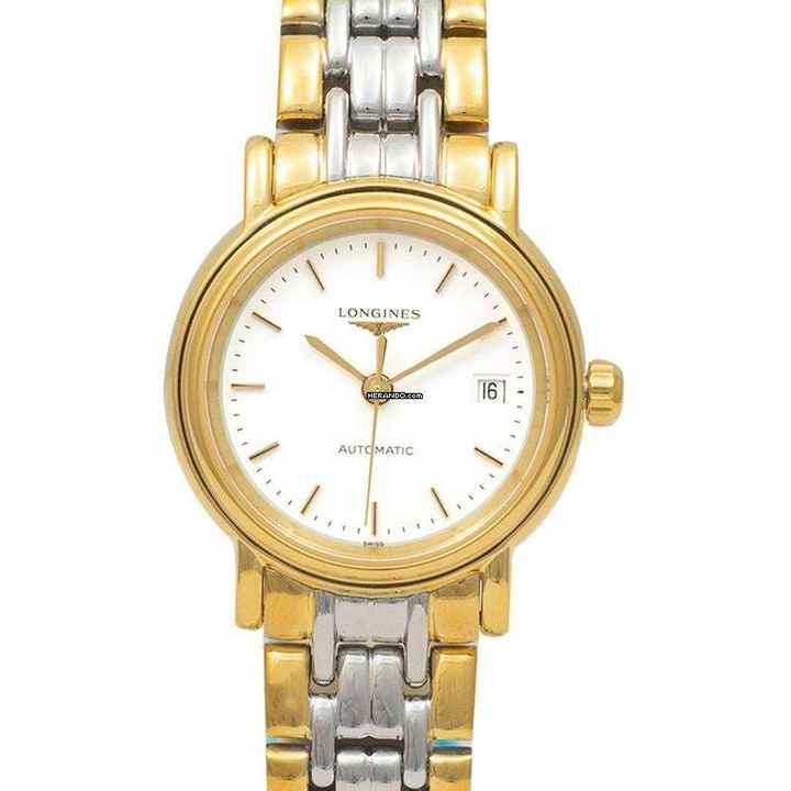  Longines Présence L43212127 - ELEGANCE LADY WHITE GOLD/STEEL L43212127 </h1> 