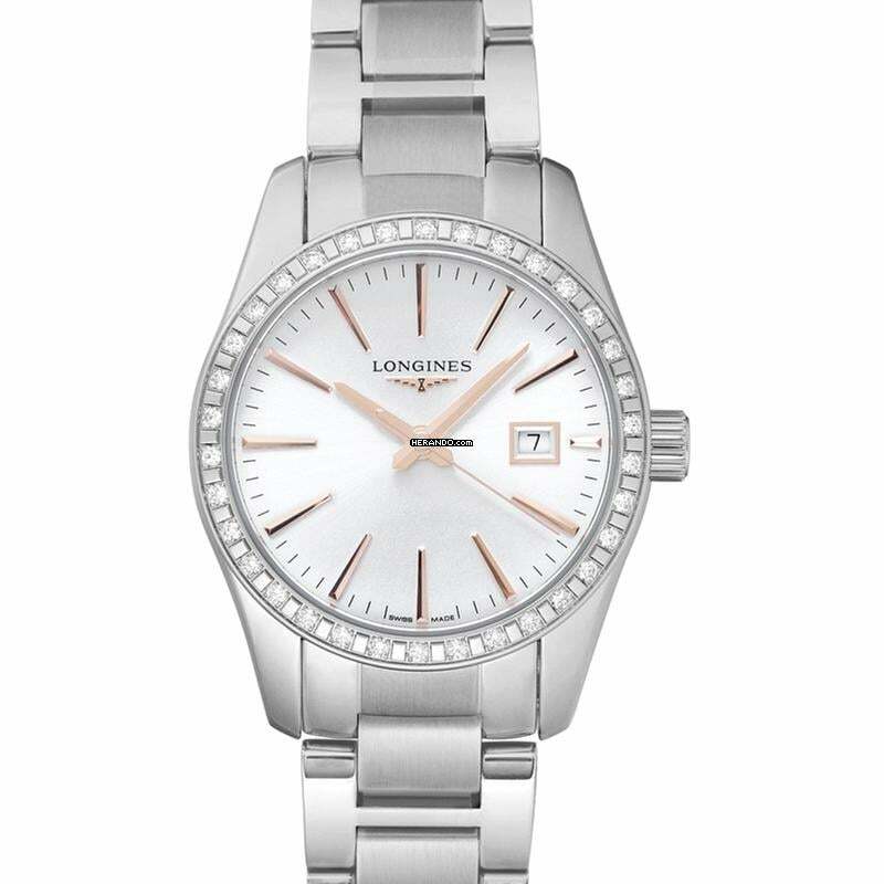  Longines Conquest Classic L22860726 - Conquest Classic Quartz Silver Dial Ladies Watch </h1> 