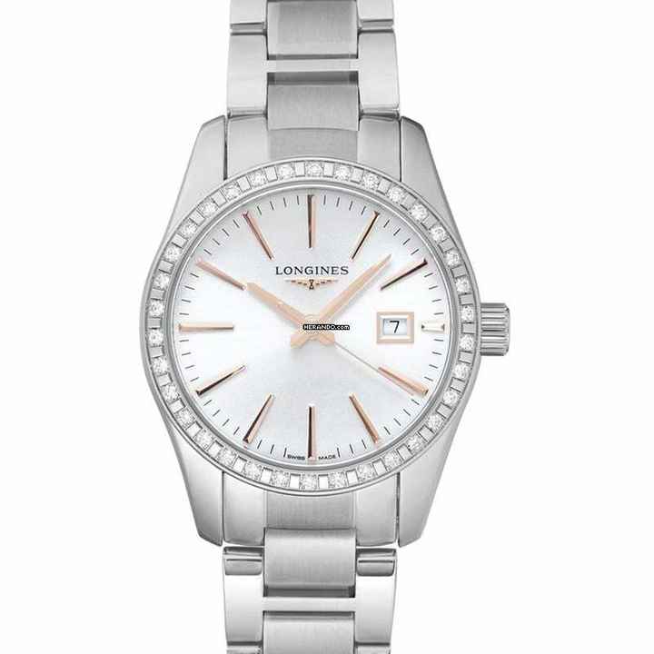  Longines Conquest Classic L22860726 - Conquest Classic Quartz Silver Dial Ladies Watch </h1> 