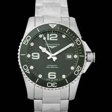 Thumbnail von Longines HydroConquest L37814066 - HydroConquest Automatic Green Dial Men's Watch </h1>