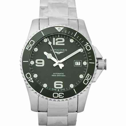  Longines HydroConquest L37814066 - HydroConquest Automatic Green Dial Men's Watch </h1> 