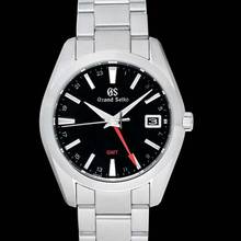 Thumbnail von Grand Seiko Heritage Collection SBGN013 - 9F Quartz Quartz Black Dial Steel Men's Watch </h1>