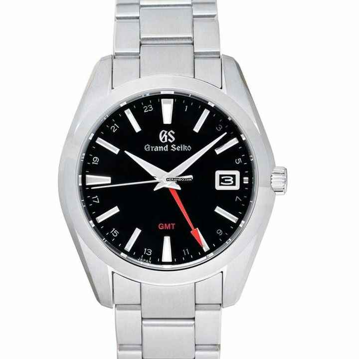  Grand Seiko Heritage Collection SBGN013 - 9F Quartz Quartz Black Dial Steel Men's Watch </h1> 