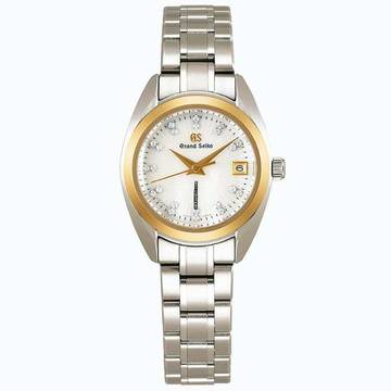  Grand Seiko STGF334 - Ladies models Quartz White Dial Titanium Ladies Watch </h1> 
