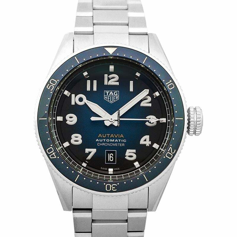  TAG Heuer Autavia WBE5116.EB0173 - Autavia Calibre 5 Chronometer Automatic Blue Dial Men's Watch </h1> 