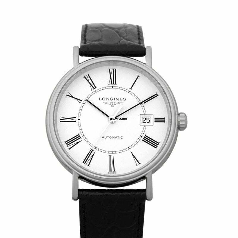  Longines Présence L49224112 - Presence Automatic White Dial Men's Watch </h1> 