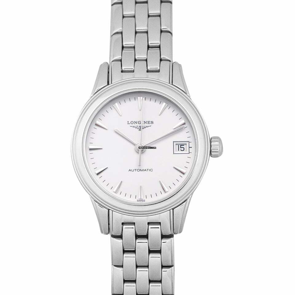  Longines Flagship L42744126 - Flagship Automatic White Dial Ladies Watch </h1> 