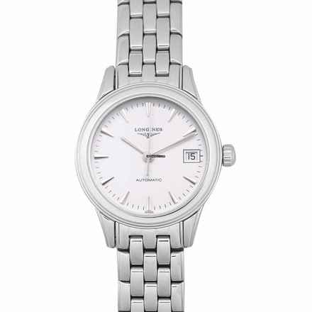 Longines Flagship L42744126 - Flagship Automatic White Dial Ladies Watch </h1> 