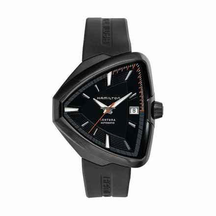  Hamilton Ventura H24585331 - Ventura Automatic Black Dial Black PVD Stainless Steel Men's Watch </h1> 