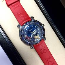 Thumbnail von Chopard Happy Sport Steel Ladies Watch w Floating Fishes </h1>