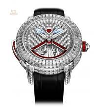 Jacob & Co. 捷克豹 [NEW][LIMITED 5 PIECE] Rasputin Tourbillon 47.6mm White Gold CT200.30.BD.UB.A (Retail:HK$17,600,000)