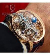 Jacob & Co. 捷克豹 [NEW][LIMITED 9 PIECE] Astronomia Meteorite Triangle Diamonds AT800.40.HD.HD.B (Retail:HK$13,840,300)