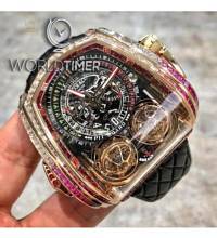 Thumbnail von Jacob & Co. 捷克豹 [NEW][LIMITED 18 PIECE] Twin Turbo Furious Baguette Rose Gold TT800.40.BR.AA.A