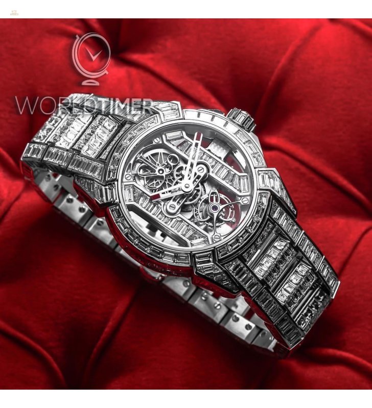 Jacob & Co. 捷克豹 [NEW][LIMITED 6 PIECE] EPIC-X Tourbillon Baguette Bracelet EX500.30.BD.BD.A30BA (Retail:HK$11,454,000)